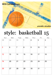 2024 basketball calendar