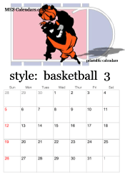 March basketball calendar