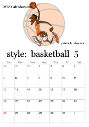 May basketball calendar