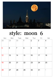 June moon calendar