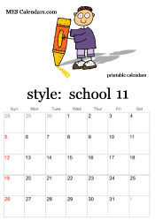 November school calendar