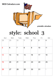 March school calendar