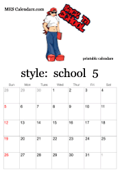 May school calendar