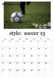 full year soccer calendar
