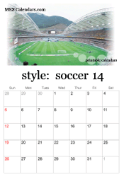 printable soccer calendar