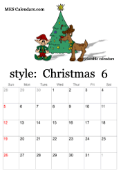 June Christmas calendar