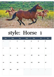 Herd of horses running through golden wildflower meadow