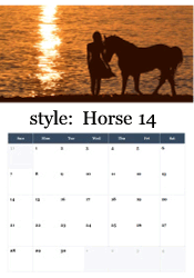 Romantic silhouette of person with horse by golden water