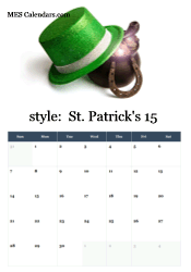 Sparkling leprechaun hat with horseshoe and pot of gold creating magical Irish luck and treasure scene