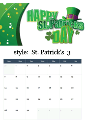 Happy St. Patrick's Day celebration banner with festive leprechaun hat and shamrocks spreading Irish joy