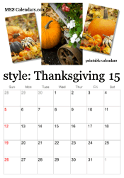2024 Thanksgiving calendar