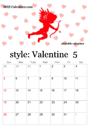Cupid calendar
